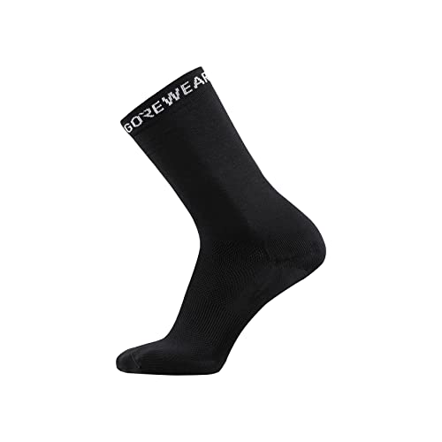 GOREWEAR Essential Calcetines Unisex, Deportivos, Duraderos, Material Rehusado, Corte Medio-Alto