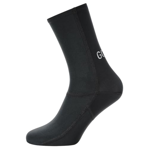 GOREWEAR Shield Calcetines de Ciclismo Unisex, Partial Gore-Tex Infinium Windstopper, Calcetines Cortavientos para Tiempo Fresco