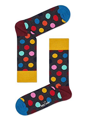 Happy Socks Mujer Big Dot Sock Calcetines Not Applicable, Multicolor (Multicolour 980), 4/7 (Talla del fabricante: 36-40)