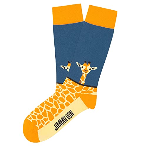 Jimmy Lion Calcetin Giraffe Azul L