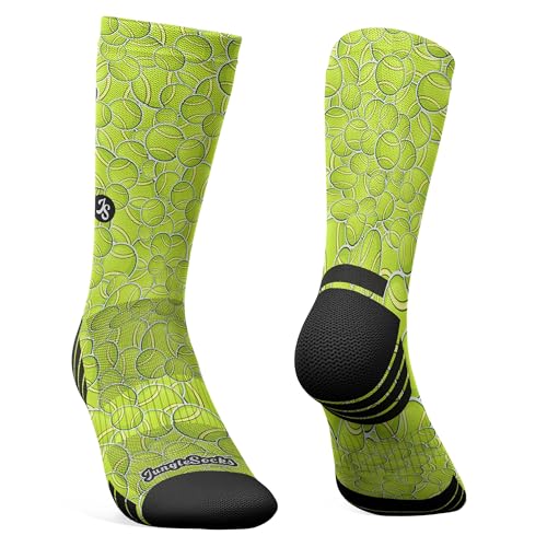 Jungle Socks Padel Series - Calcetines de Alto Rendimiento para Pádel, Transpirables, Compresivos y Reforzados.